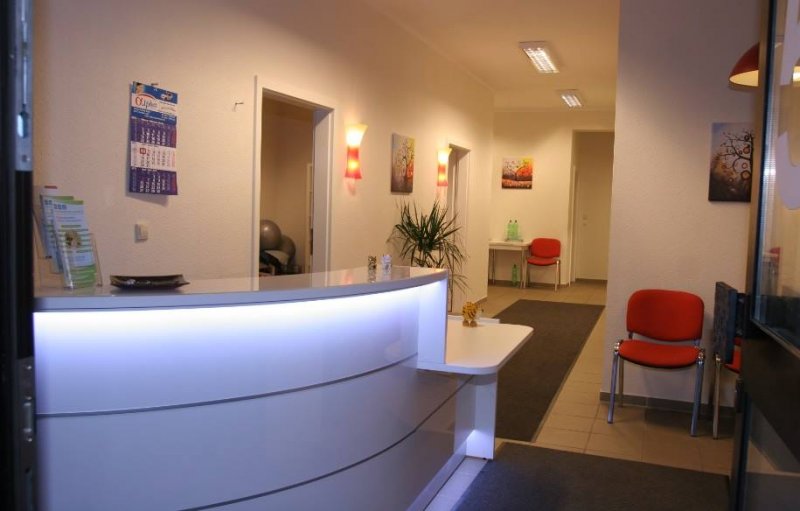 Empfangstheke Physiotherapie Hannover